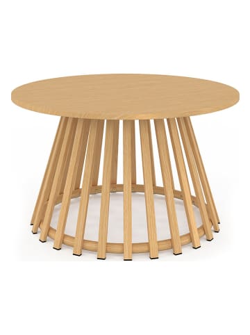 Inkazen Gartentisch in Hellbraun - (H)40,5 x Ø 70cm