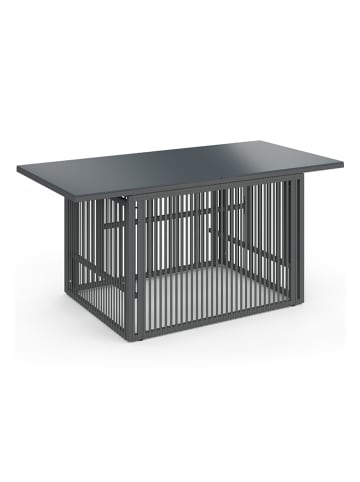 Inkazen Gartentisch in Grau - (B)100 x (H)73 x (T)50 cm