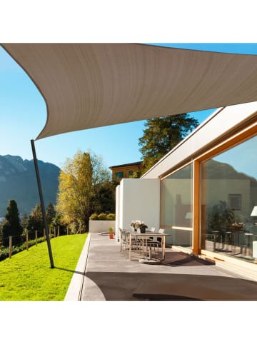 Inkazen Żagiel przeciwsłoneczny w kolorze szarobrązowym