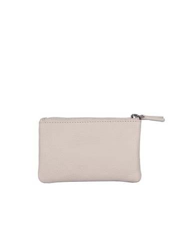 Bellicci Leder-Geldbörse "Camber" in Creme - (B)11 x (H)7 x (T)2 cm