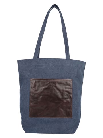 SPARWELL Shopper bag w kolorze granatowym
