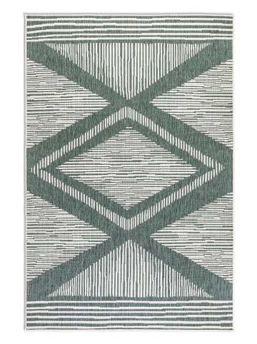 Elle Decoration Kurzflor-Teppich "Gemini" in Grün