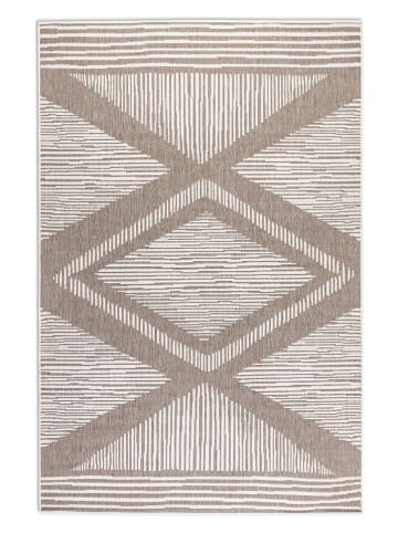 Elle Decoration Dywan "Rhombus" w kolorze beżowym