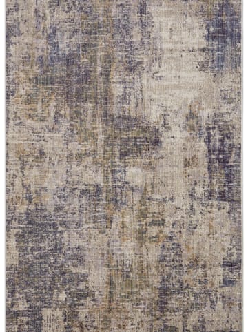 Nouristan Indoor-/ Outdoor-Teppich "Cairo" in Blau/ Creme