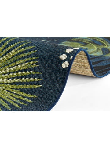 Hanse Home Indoor-/outdoortapijt "Flair" donkerblauw/meerkleurig