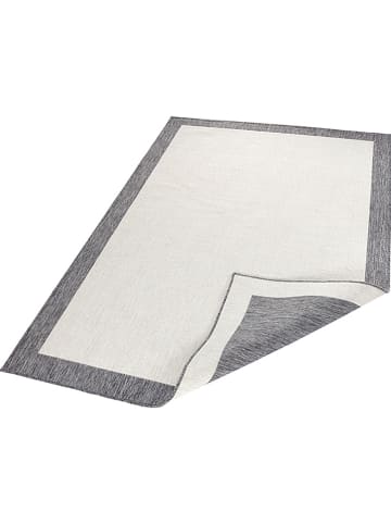 NORTHRUGS Omkeerbaar tapijt "Panama" grijs/crème