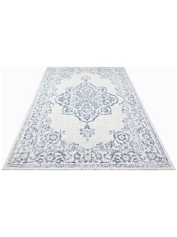 NORTHRUGS Dywan "Tilos" w kolorze kremowo-niebieskim