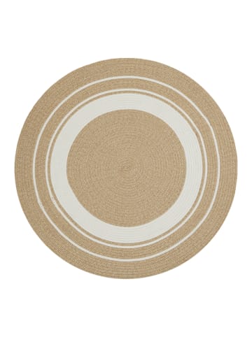 NORTHRUGS Indoor-/outdoortapijt "Braided" beige/crème
