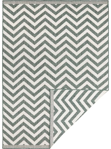 NORTHRUGS Dywan "Palma" w kolorze zielono-kremowym