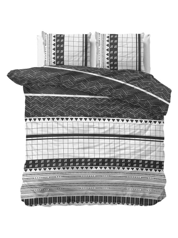 Sleeptime Beddengoedset  "Artic Stripe" wit/zwart