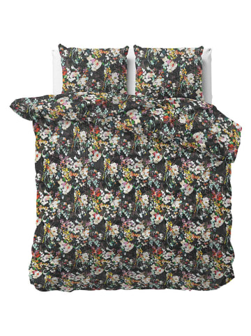 Sleeptime Beddengoedset  "Jolisa" zwart/wit/lichtroze