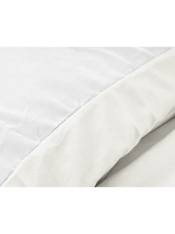Sleeptime Komplet pościeli "Velvet Uni" w kolorze białym