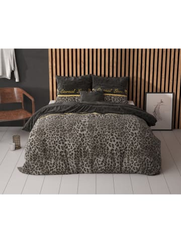Sleeptime Komplet pościeli "Eternal Love" w kolorze czarno-szaro-złotym