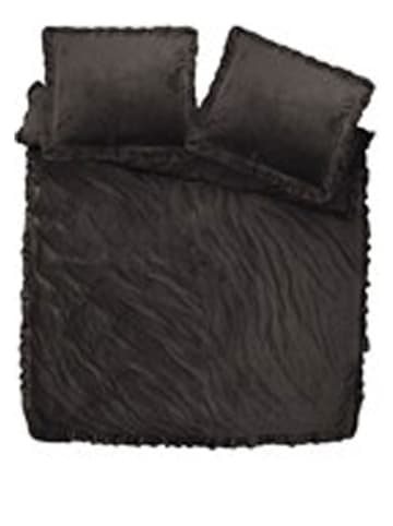 Sleeptime Bettwäsche-Set "Ruffles" in Schwarz