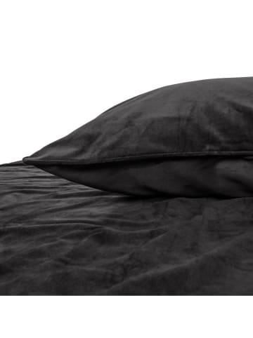 Sleeptime Komplet pościeli "Piping" w kolorze czarnym