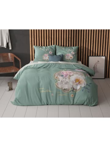 Sleeptime Microvezel beddengoedset "Lyra" turquoise/lichtroze