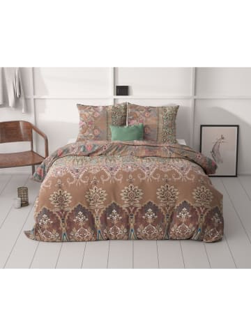 Sleeptime Komplet pościeli "Berna" w kolorze jasnobrązowym