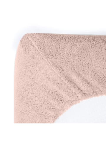 Sleeptime Spannbettlaken "Teddy" in Rosa