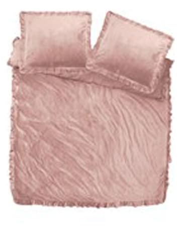 Sleeptime Komplet pościeli "Ruffles" w kolorze jasnoróżowym