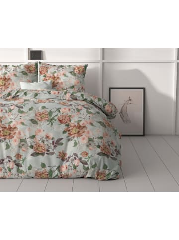 Sleeptime Microvezel beddengoedset "Nature Sight" turquoise/lichtroze