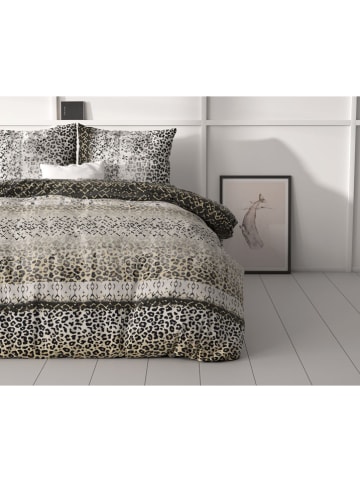 Sleeptime Microvezel beddengoedset "September" grijs/zwart