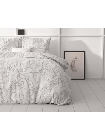 Sleeptime Microvezel beddengoedset "Simply" wit/zwart