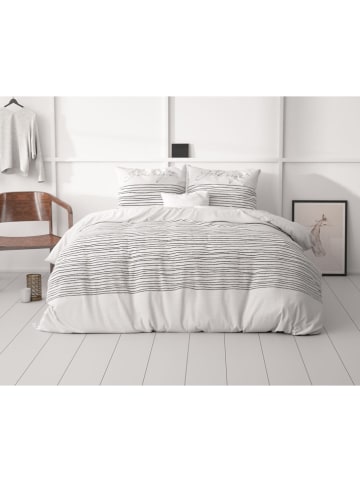 Sleeptime Komplet pościeli "Sleeptight" w kolorze biało-czarnym z mikrowłókna