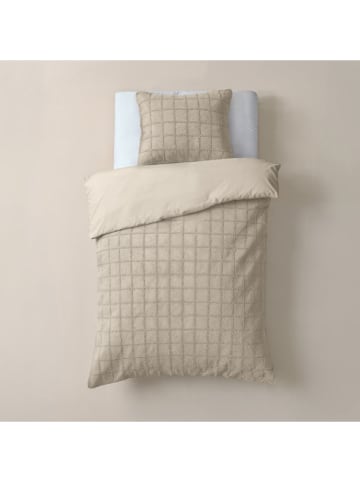 Sleeptime Komplet pościeli w kolorze beżowym