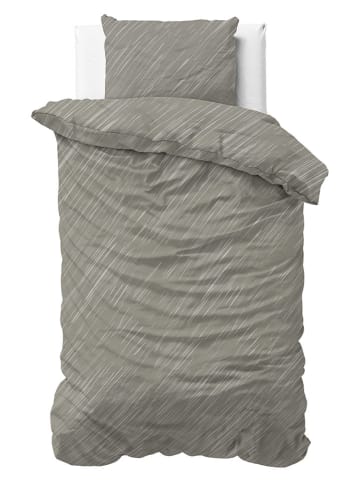 Sleeptime Bettwäsche-Set "Mellow Stone" in Grau