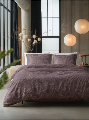 Sleeptime Komplet pościeli "Dreamscape" w kolorze fioletowym