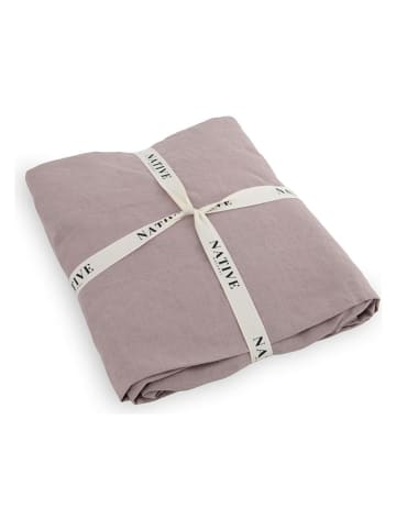 Native Home Prześcieradło w kolorze jasnoróżowym na gumce