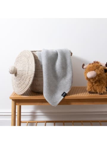 Native Home Woll-Babydecke in Grau - (L)90 x (B)70 cm