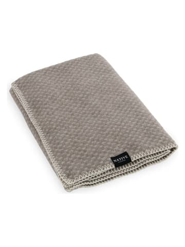 Native Home Woll-Babydecke in Grau - (L)90 x (B)70 cm