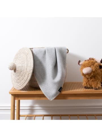 Native Home Wollen babydeken grijs - (L)90 x (B)70 cm