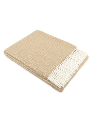 Native Home Wollen deken "Cable" beige