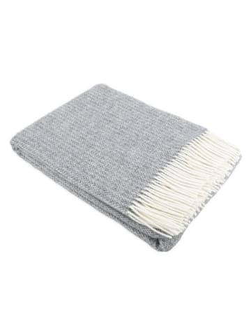 Native Home Wollen deken ''Cable'' grijs