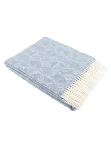 Native Home Wolldecke ''Diamond'' in Hellblau