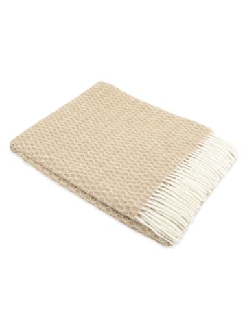 Native Home Wolldecke ''Hoop'' in Beige