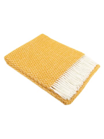 Native Home Wollen deken ''Hoop'' geel