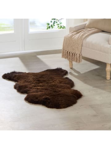 Native Home Skóra owcza w kolorze brązowym