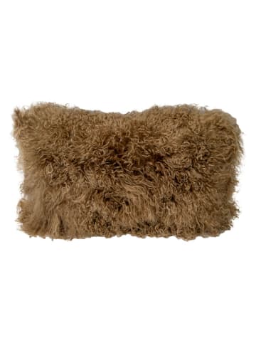 Native Home Schapenvacht kussen lichtbruin