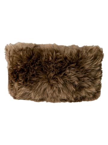 Native Home Schapenvacht kussen lichtbruin