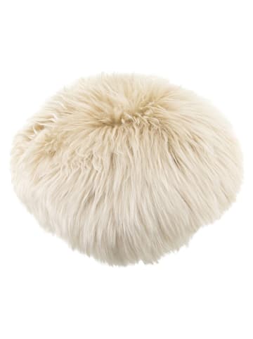 Native Home Poduszka w kolorze beżowym z wełny owczej