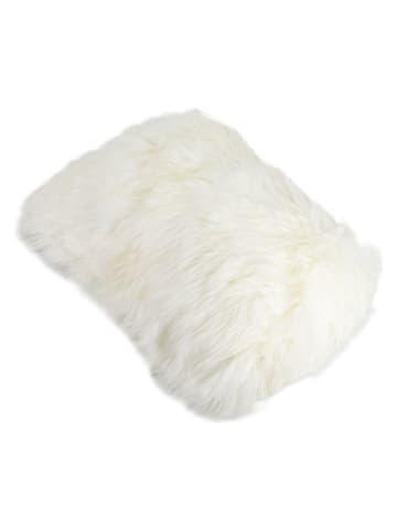 Native Home Schaffellkissen in Weiß