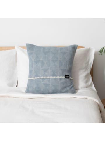 Native Home Wollkissen ''Diamond'' in Hellblau