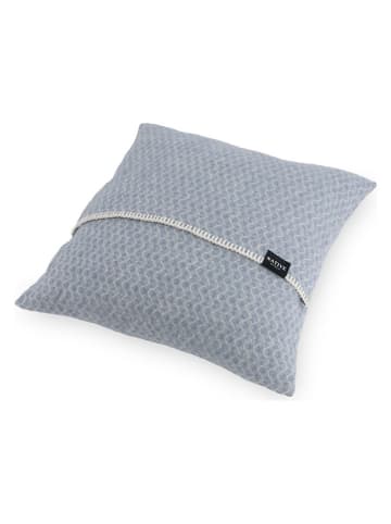 Native Home Wełniana poduszka "Hoop" w kolorze błękitnym