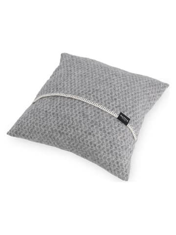 Native Home Wełniana poduszka "Hoop" w kolorze szarym