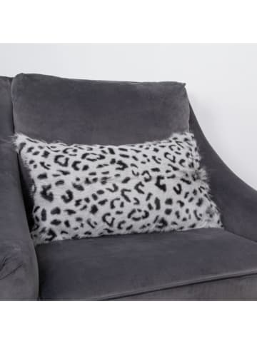 Native Home Geitenvacht kussen wit/zwart