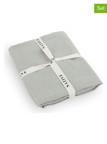 Native Home 2er-Set: Kissenhüllen in Grün - (L)50 x (B)75 cm