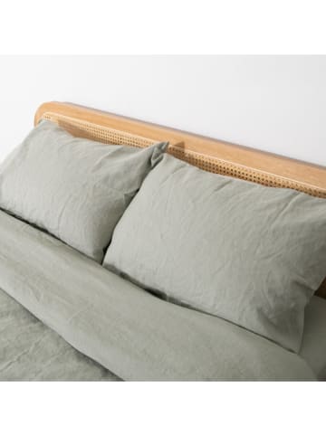 Native Home 2er-Set: Kissenhüllen in Grün - (L)50 x (B)75 cm
